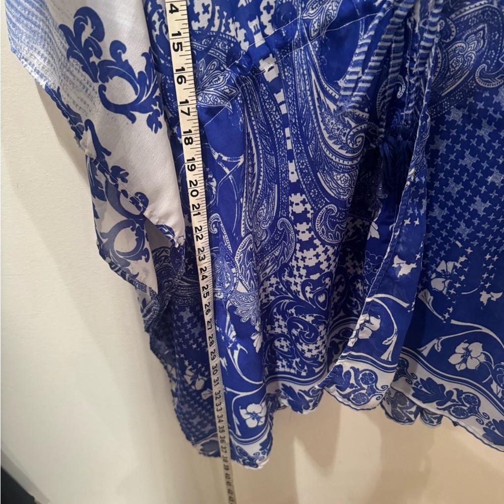 Rise & Bloom Beach/pool cover-up. 
100% poly. A size XL. Large okay too. - Picture 13 of 13